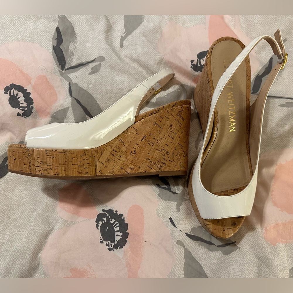 Stuart Weitzman Riveria Platform Wedge